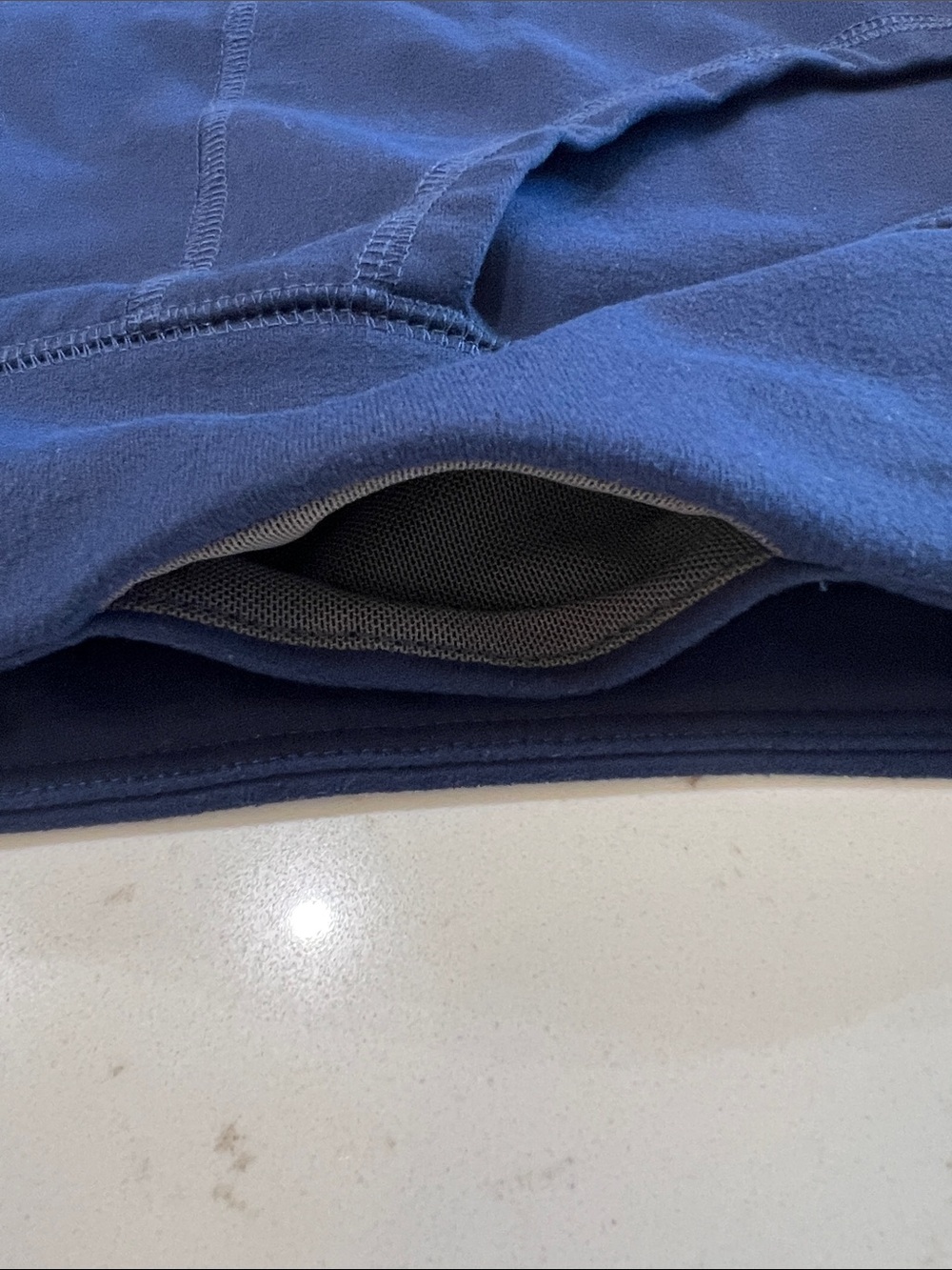 Lands’ End Navy Blue Pull-On Casual Shorts Size 14-16 Large - Picture 3 of 9